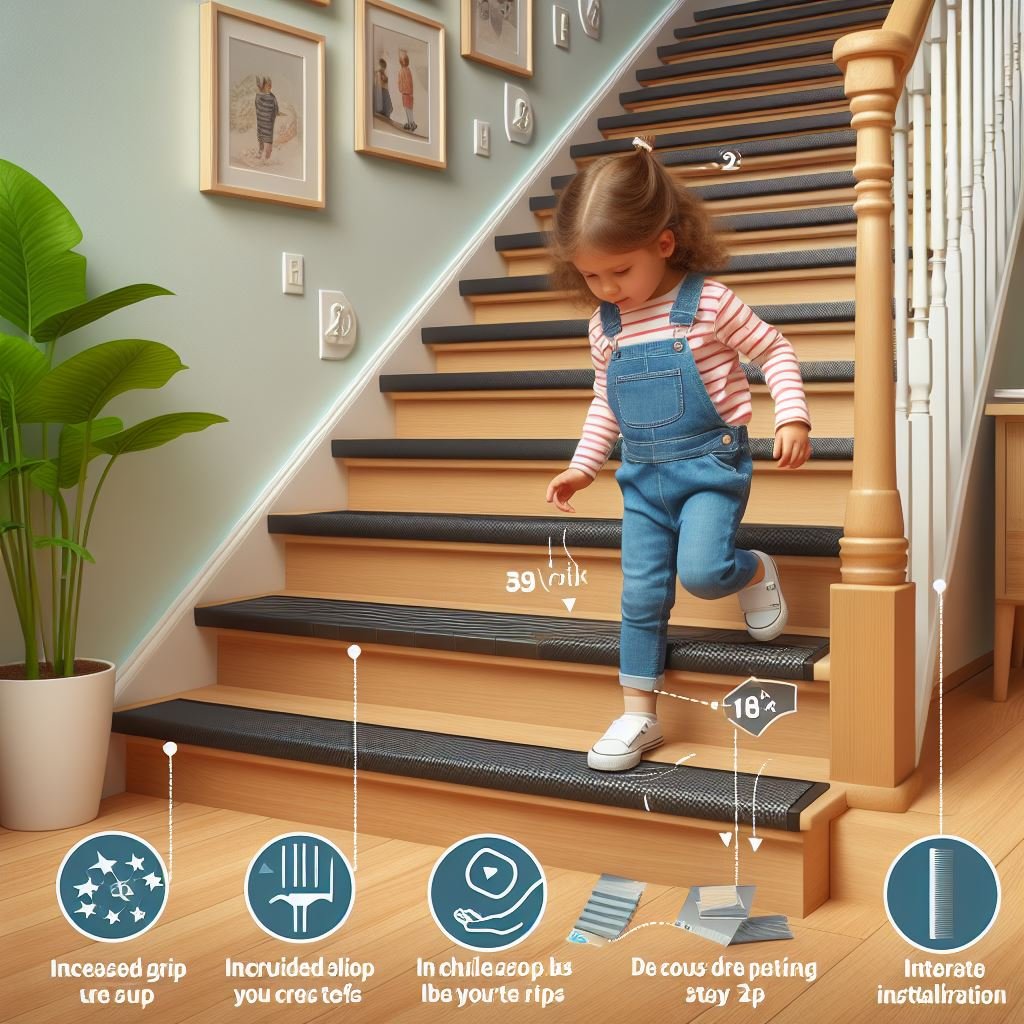 How do you childproof stairs