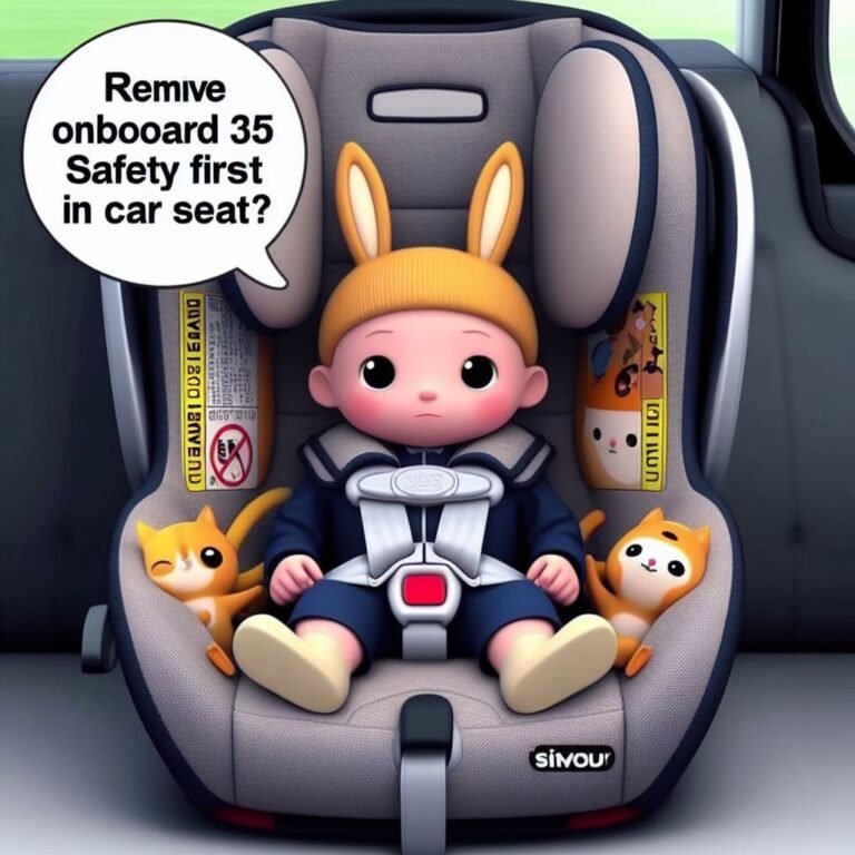 How to Remove Onboard 35 Safety First Infant Car Seat ?